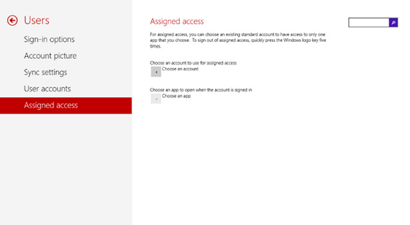 Windows 8.1 Assigned Access