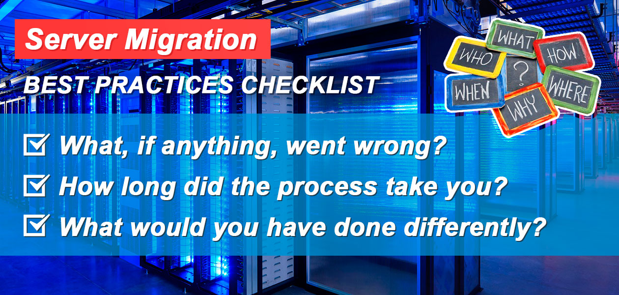 Server Migration: Best Practices Checklist