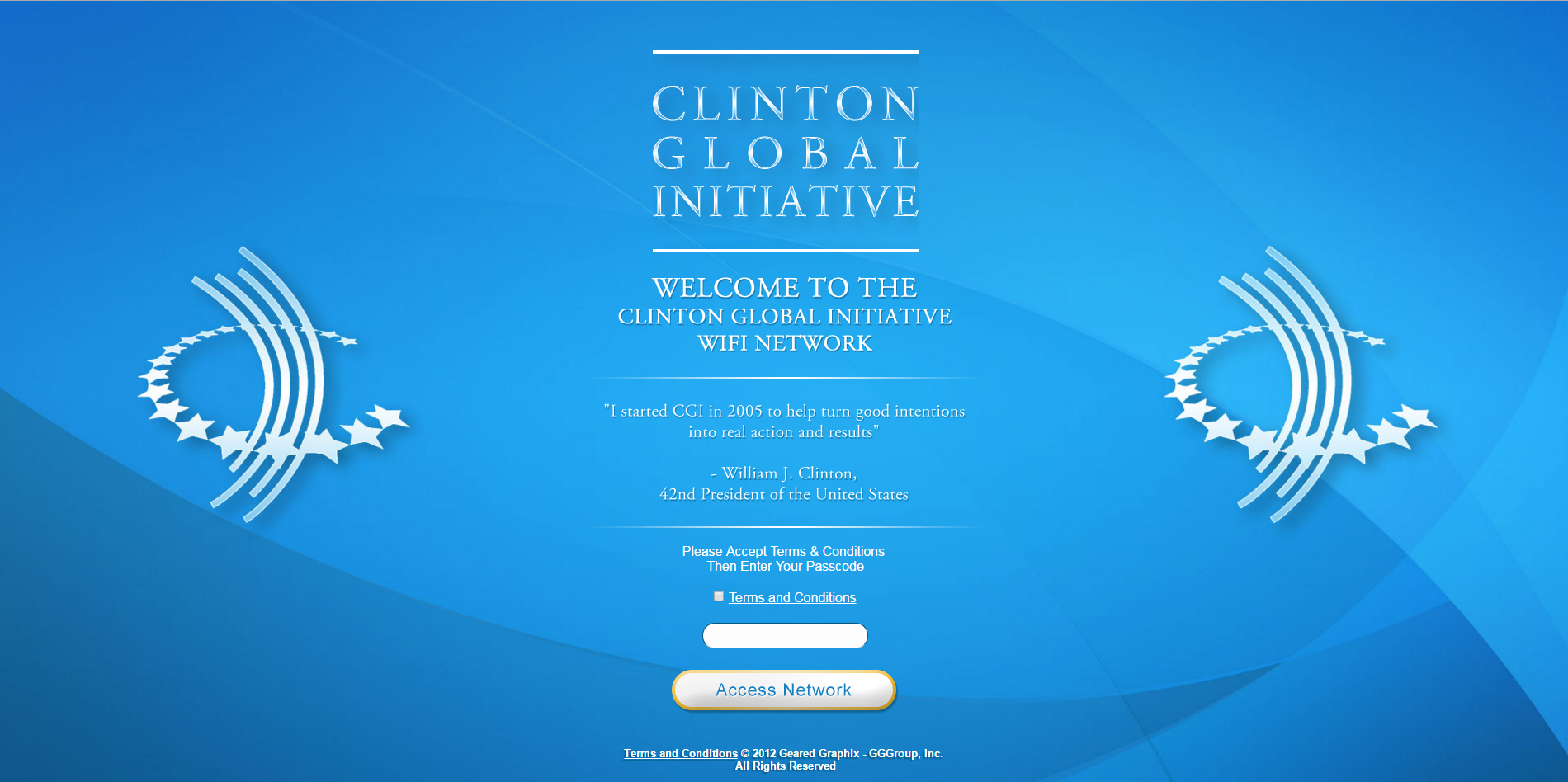Clinton Global Initiative Portal